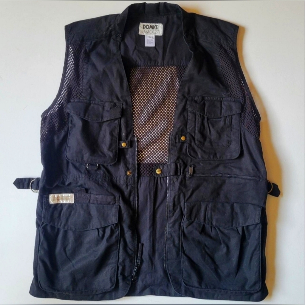 Military Black Heavy Duty Vest